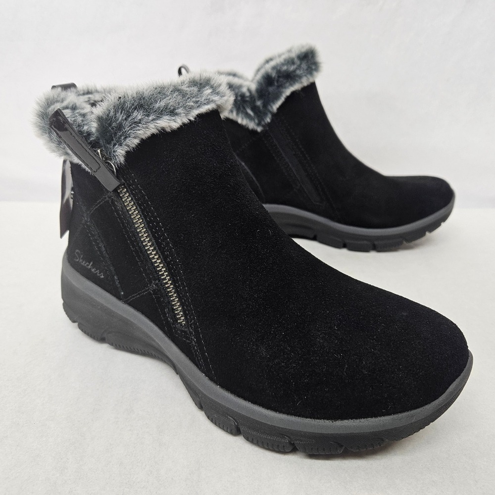 Skechers Easy Going - High Zip Ankle Boot 167108 Women's Size Mismatch L:6 R:6.5